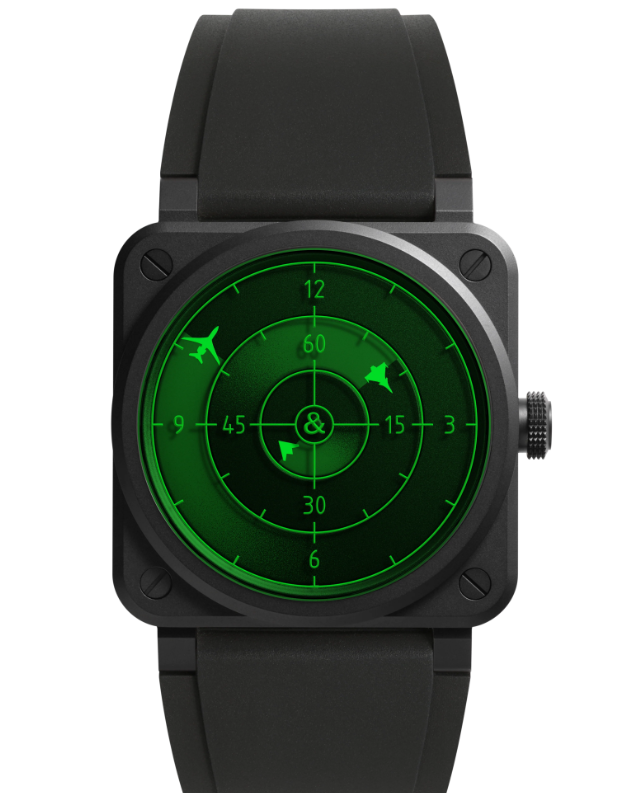 ベル＆ロス(BELL & ROSS) BR-03 グリーンレーダーセラミック BR-03